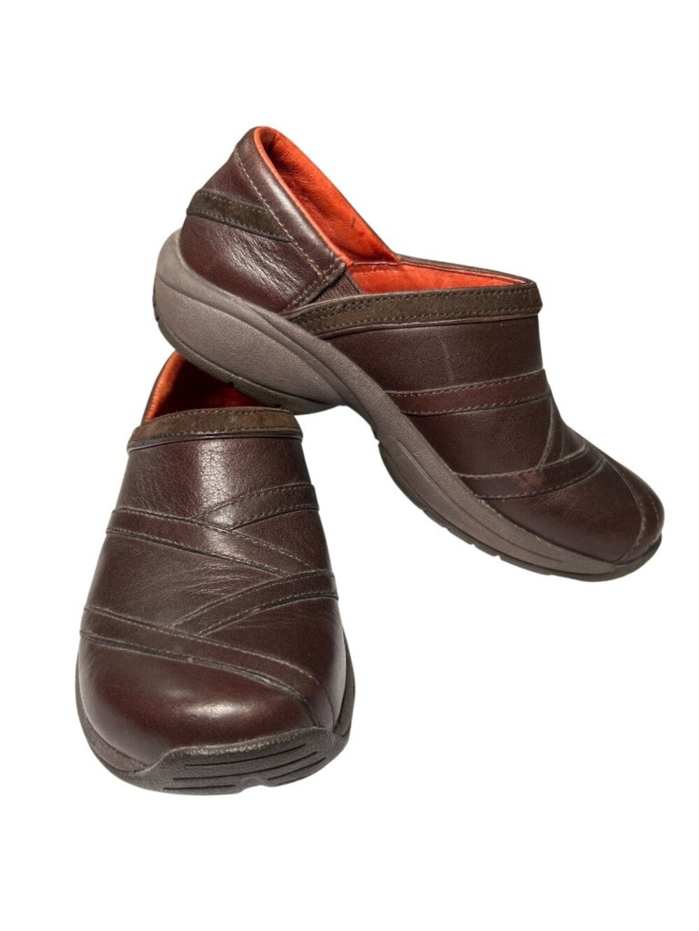 Merrell Primo Patch Bug Brown Women's Size 5.5 Slip On Clogs Loafer Shoes Coffee